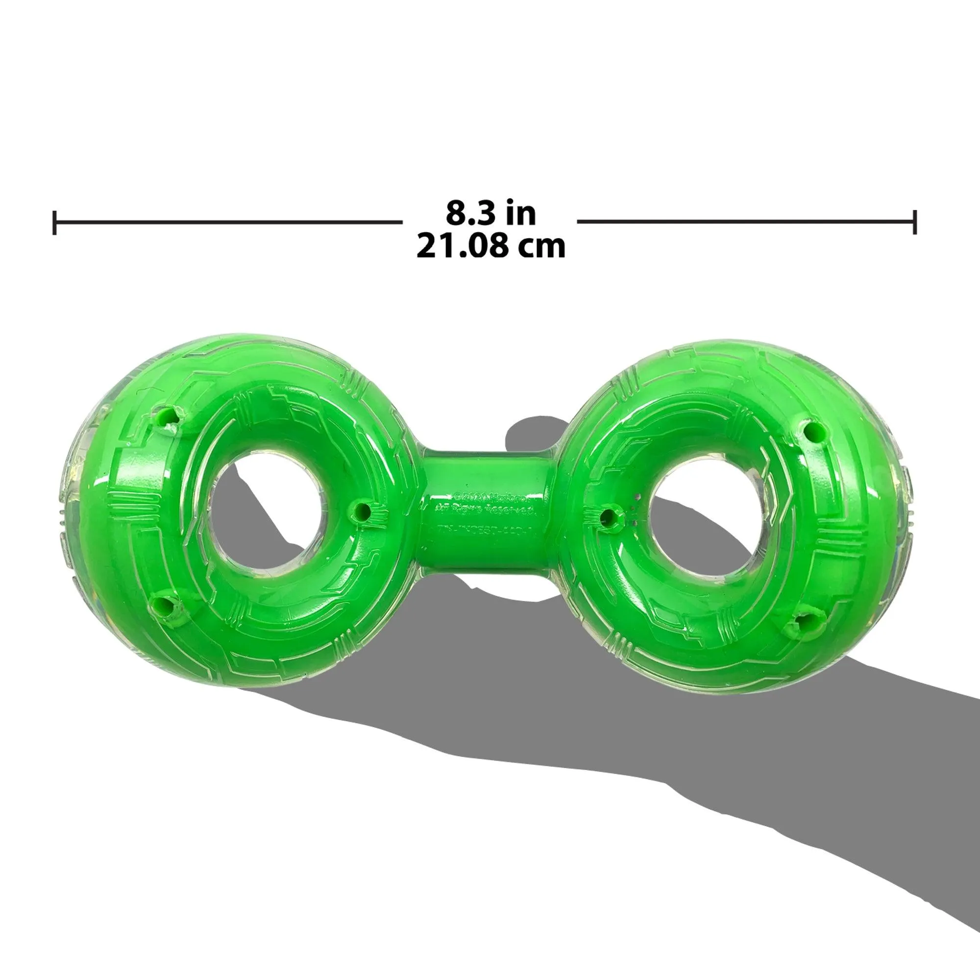 Nerf Scentology Dog Toy Beef Scented Green Infinity Ring